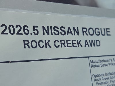 2026 Nissan Rogue Rock Creek®