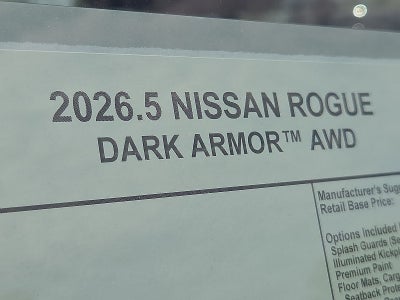 2026 Nissan Rogue Dark Armor™