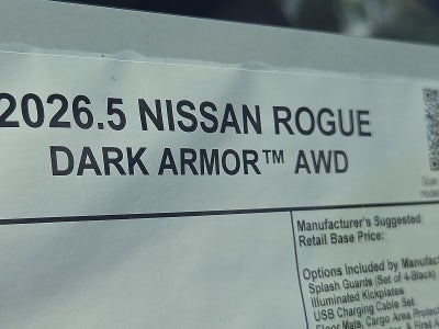2026 Nissan Rogue Dark Armor™