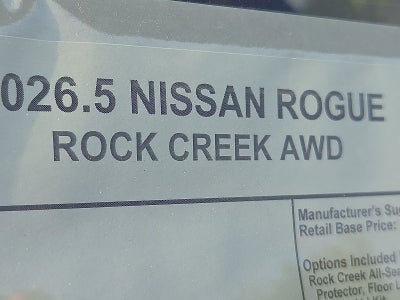 2026 Nissan Rogue Rock Creek®