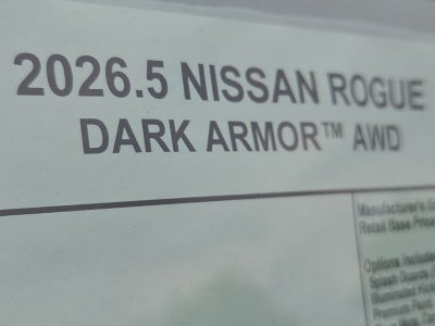 2026 Nissan Rogue Dark Armor™