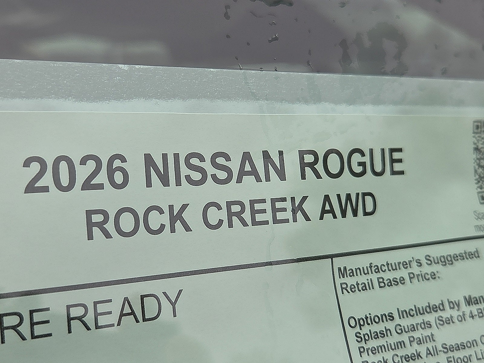 2026 Nissan Rogue Rock Creek®