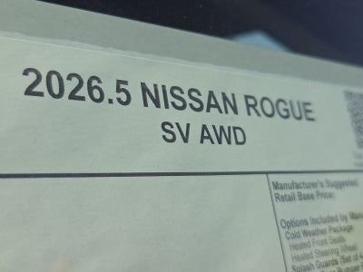2026 Nissan Rogue SV
