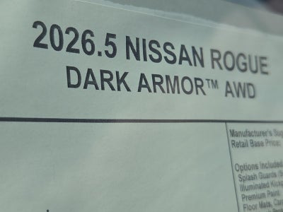 2026 Nissan Rogue Dark Armor™