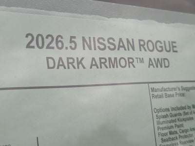 2026 Nissan Rogue Dark Armor™