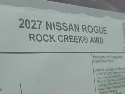 2027 Nissan Rogue Rock Creek®