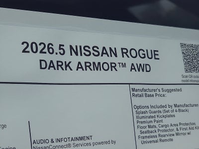 2026 Nissan Rogue Dark Armor™