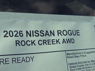 2026 Nissan Rogue Rock Creek®