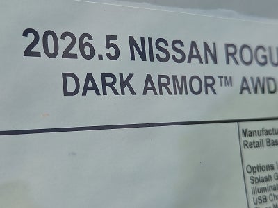 2026 Nissan Rogue Dark Armor™