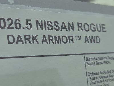 2026 Nissan Rogue Dark Armor™