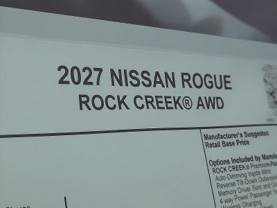 2027 Nissan Rogue Rock Creek®