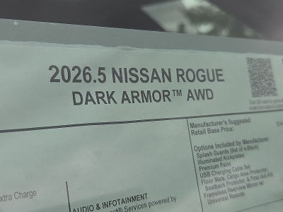 2026 Nissan Rogue Dark Armor™