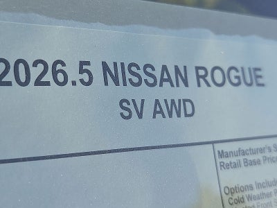 2026 Nissan Rogue SV