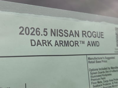 2026 Nissan Rogue Dark Armor™