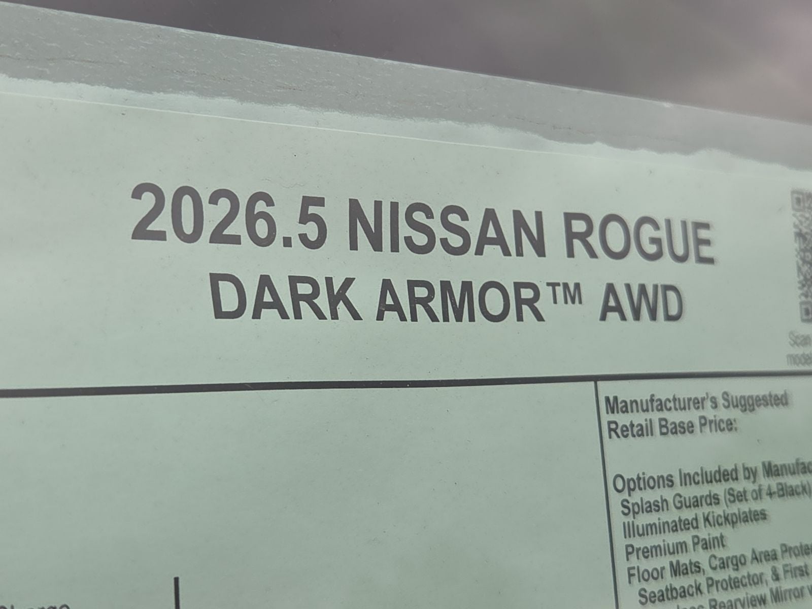 2026 Nissan Rogue Dark Armor™