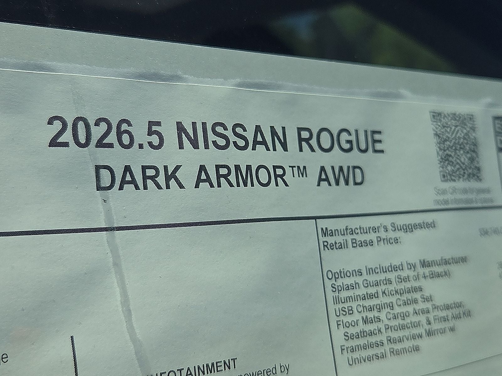 2026 Nissan Rogue Dark Armor™