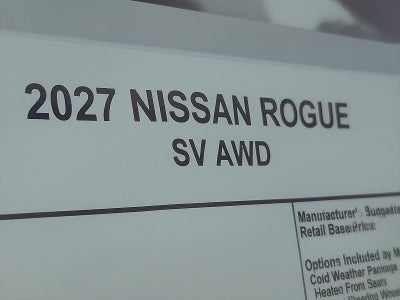 2027 Nissan Rogue SV
