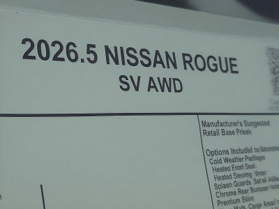 2026 Nissan Rogue SV