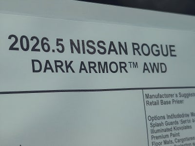 2026 Nissan Rogue Dark Armor™