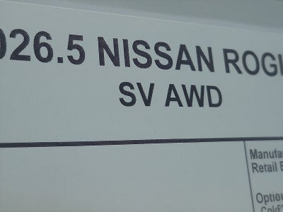 2026 Nissan Rogue SV
