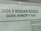 2026 Nissan Rogue Dark Armor™