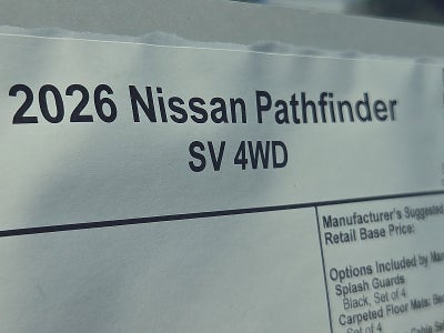 2026 Nissan Pathfinder SV