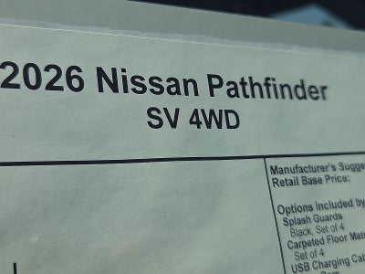 2026 Nissan Pathfinder SV