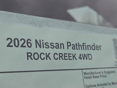 2026 Nissan Pathfinder Rock Creek®