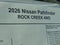 2026 Nissan Pathfinder Rock Creek®