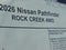 2026 Nissan Pathfinder Rock Creek®