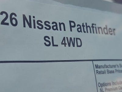 2026 Nissan Pathfinder SL