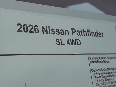 2026 Nissan Pathfinder SL