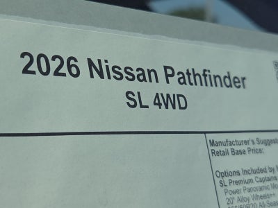 2026 Nissan Pathfinder SL