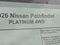 2026 Nissan Pathfinder Platinum