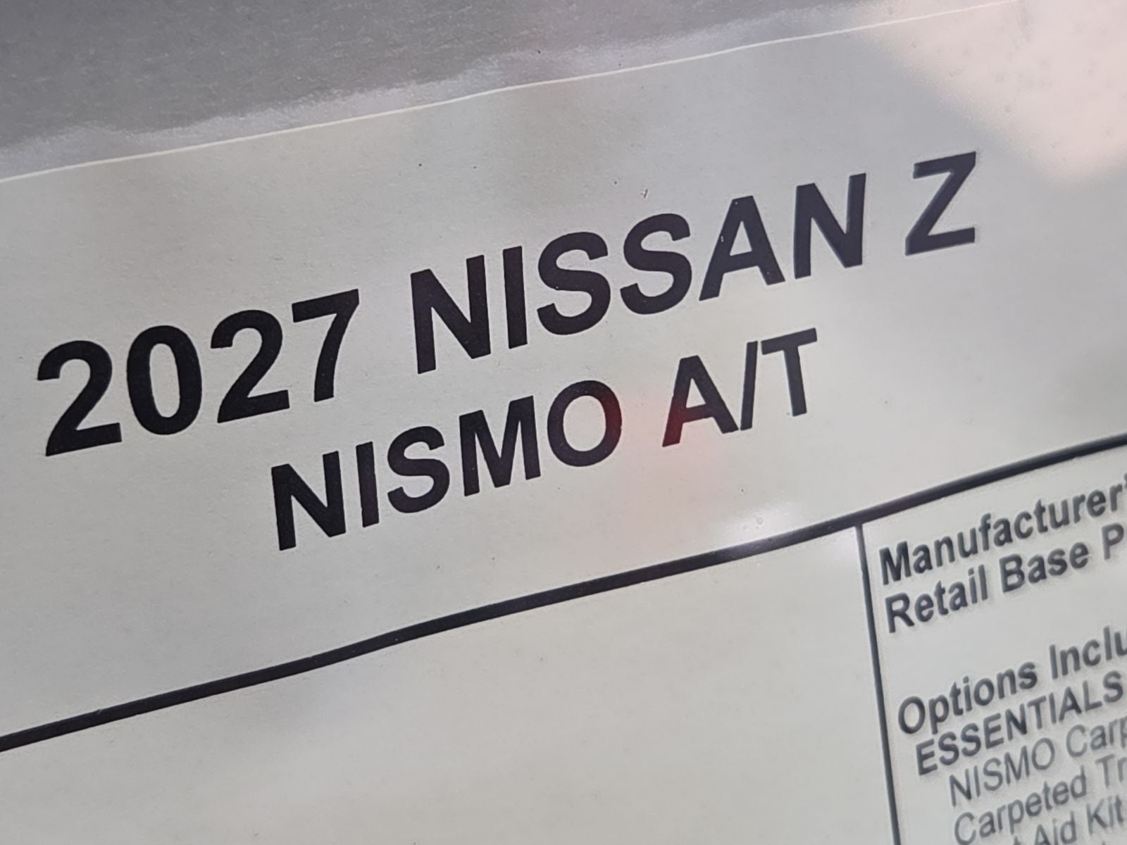 2027 Nissan Z NISMO®