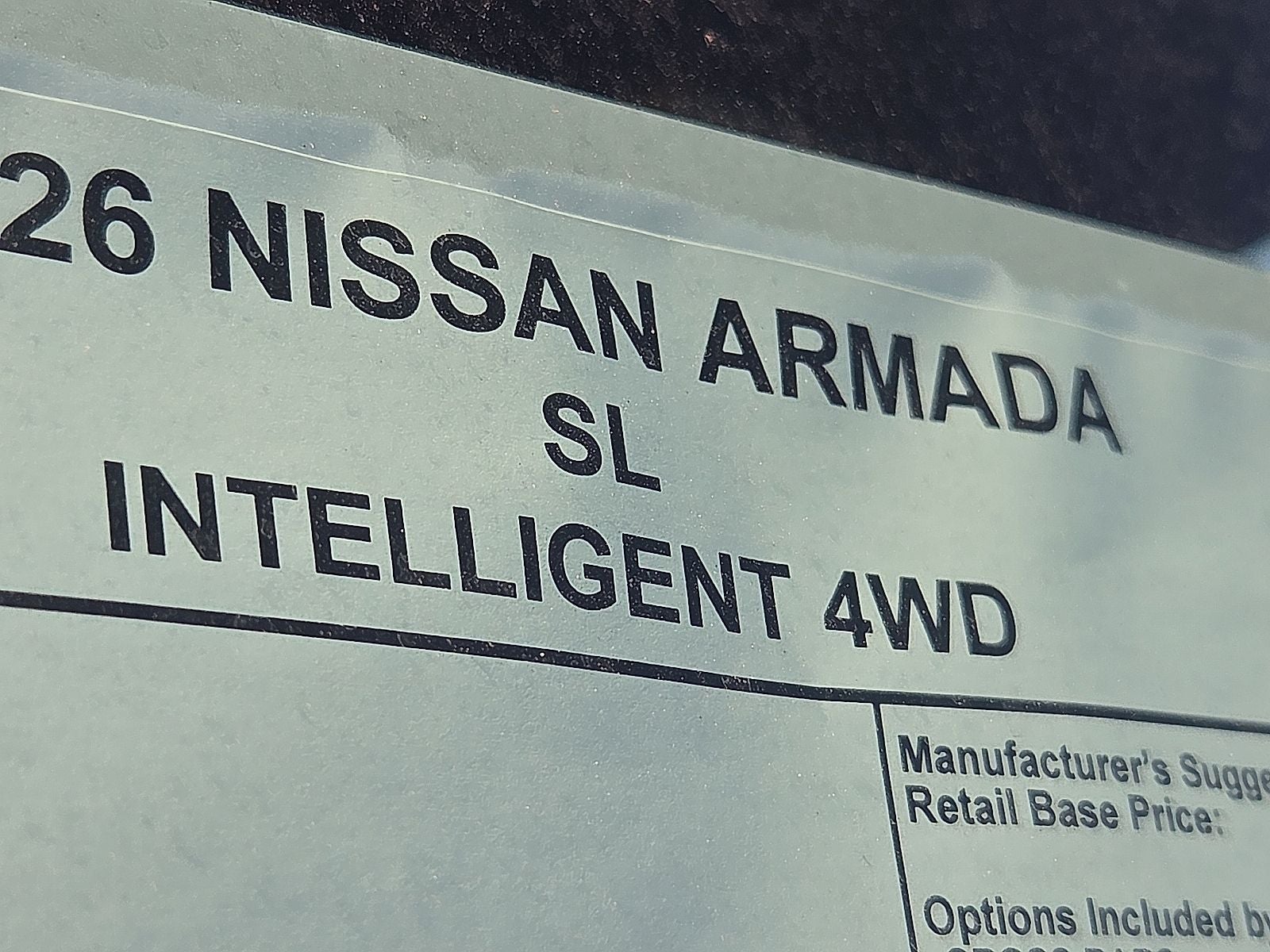2026 Nissan Armada SL