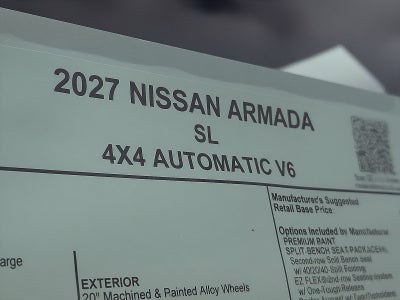 2027 Nissan Armada SL