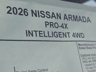 2026 Nissan Armada PRO-4X®