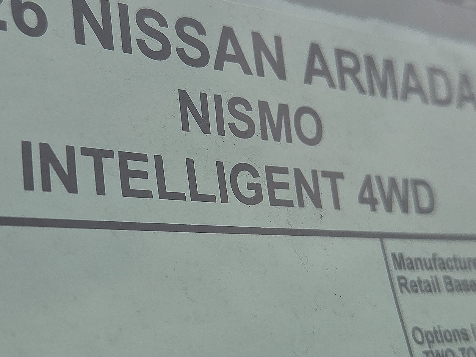 2026 Nissan Armada NISMO®