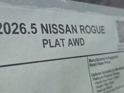 2026 Nissan Rogue Platinum