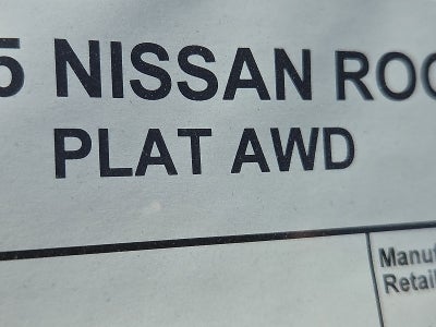 2026 Nissan Rogue Platinum