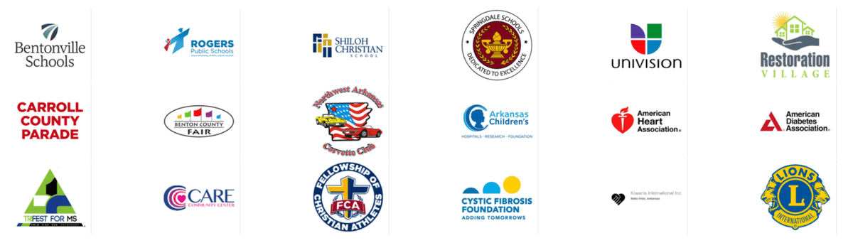 collage of our Other Great Partnerships